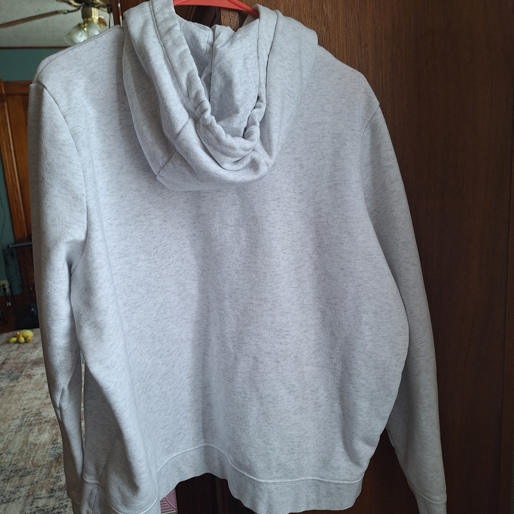 Nike Light Gray Pullover Hoodie. Sz XL - Picture 2 of 6